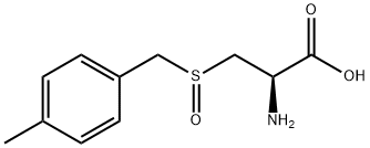 L-ALANINE, 3-[[(4-METHYLPHENYL)METHYL]SULFINYL]- Struktur