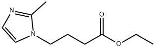 4-(2-METHYLIMIDAZOL-1-YL)BUTYRIC ACID ETHYL ESTER Struktur