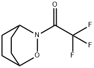 2-Oxa-3-azabicyclo[2.2.2]octane, 3-(trifluoroacetyl)- (9CI) Struktur