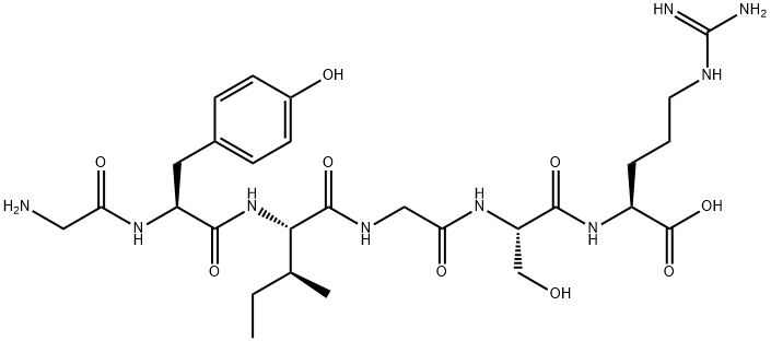 glycyl-tyrosyl-isoleucyl-glycyl-seryl-arginine Struktur