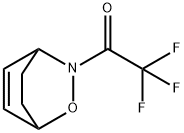 2-Oxa-3-azabicyclo[2.2.2]oct-5-ene, 3-(trifluoroacetyl)- (9CI) Struktur