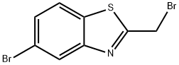 5-BROMO-2-(BROMOMETHYL)BENZOTHIAZOLE Struktur