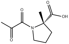 L-Proline,  1-(1,2-dioxopropyl)-2-methyl- Struktur