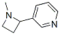 1-methyl-2-(3-pyridyl)azetidine Struktur