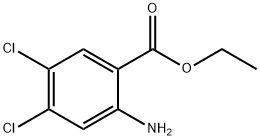 ethyl 2-amino-4,5-dichlorobenzoate Struktur