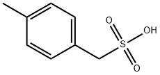 BenzeneMethanesulfonic acid, 4-Methyl- Struktur