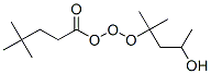 1,1-Dimethyl-3-hydroxybutylperoxy neoheptanoate Struktur