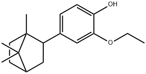 2-Ethoxy-4-(2-bornyl)phenol Struktur