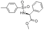 METHYL N-P-TOLUENESULFONYL-L-2-PHENYLGLYCINATE
 Structure