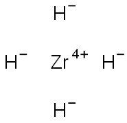 Zirconium hydride Struktur