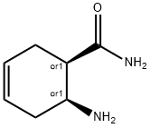 CIS-2-AMINO-4-CYCLOHEXENE-1-CARBOXAMIDE Struktur