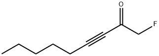 3-Nonyn-2-one,  1-fluoro- Struktur