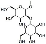 methyl 2-O-talopyranosyltalopyranoside Struktur