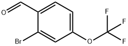 2-BROMO-4-(TRIFLUOROMETHOXY)BENZALDEHYDE Struktur