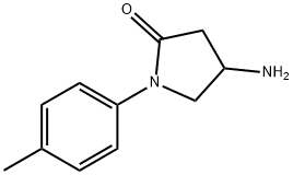 4-amino-1-(4-methylphenyl)pyrrolidin-2-one(SALTDATA: HCl) Struktur