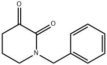 1-BENZYL-PIPERIDINE-2,3-DIONE Struktur