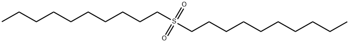 DI-N-DECYL SULPHONE Struktur