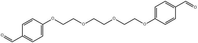 4,4'-(3,6-Dioxaoctanediyldioxy)dibenzaldehyde Struktur