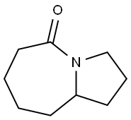 octahydro-5H-pyrrolo[1,2-a]azepin-5-one Struktur