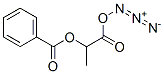 AZIDO-O-BENZOYL LACTIC ACID Struktur