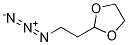 2-(2-Azidoethyl)-1,3-dioxolane Struktur