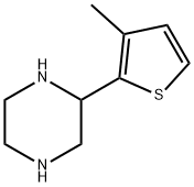 Piperazine, 2-(3-methyl-2-thienyl)- (9CI) Struktur