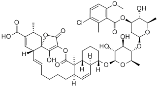 2'''-hydroxychlorothricin Struktur