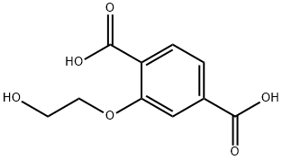 1,4-BENZENEDICARBOXYLIC ACID, 2-(2-HYDROXYETHOXY)- Struktur