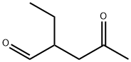 Pentanal, 2-ethyl-4-oxo- (9CI) Struktur