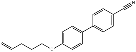 4`-Pent-4-enyloxy-biphenyl-4-carbonitrile Struktur