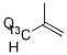 Methacrolein-13C Struktur