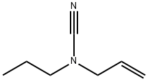 Cyanamide, 2-propenylpropyl- (9CI) Struktur