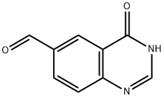 6-Quinazolinecarboxaldehyde, 3,4-dihydro-4-oxo- Struktur