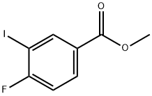 Methyl 3-iodo-4-fluorobenzoate Struktur