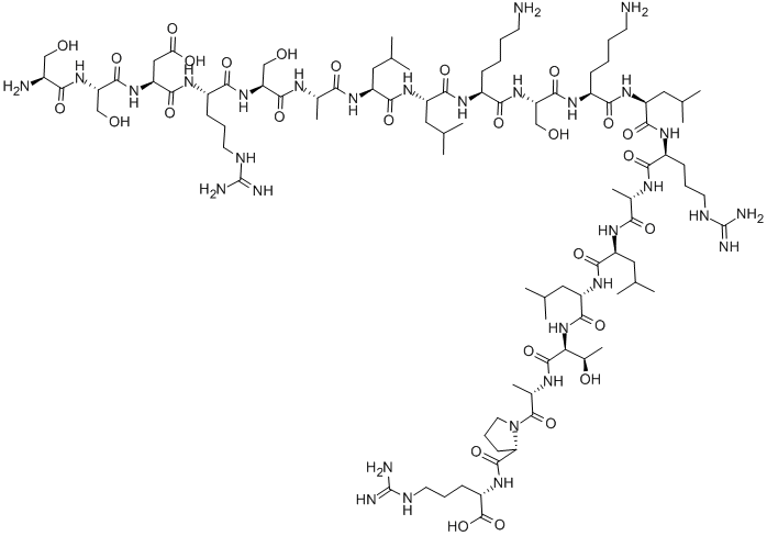 KALIURETIC PEPTIDE (HUMAN) Struktur