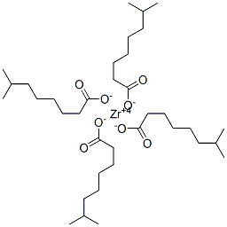 Zirconium isononanoate Struktur