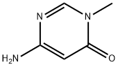 6-Amino-3-methylpyrimidin-4(3H)-one Struktur