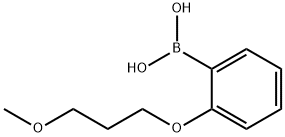 2-(3-Methoxypropoxy)phenylboronic acid Struktur