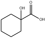 1-HYDROXY-CYCLOHEXANECARBOXYLIC ACID Struktur