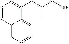 2-methyl-3-(1-naphthyl)-1-propanamine(SALTDATA: FREE) Struktur