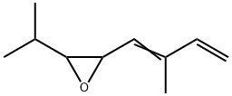 Oxirane, 2-(2-methyl-1,3-butadienyl)-3-(1-methylethyl)- (9CI) Struktur