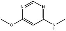 4-Pyrimidinamine, 6-methoxy-N-methyl- (9CI) Struktur