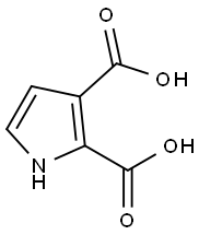 1H-Pyrrole-2,3-dicarboxylic acid Struktur