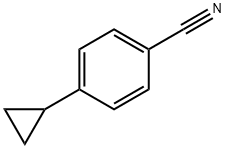 4-CYCLOPROPYLBENZONITRILE Struktur