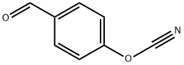 Cyanic acid, 4-formylphenyl ester (9CI) Struktur