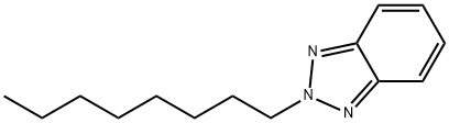 2-Octyl-2H-benzotriazole Struktur