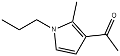 Ethanone, 1-(2-methyl-1-propyl-1H-pyrrol-3-yl)- (9CI) Struktur