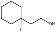 Cyclohexaneethanol, 1-fluoro- (9CI) Struktur