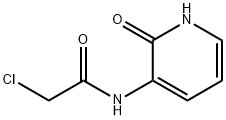 2-Chloro-N-(2-hydroxypyridin-3-yl)acetamide Struktur