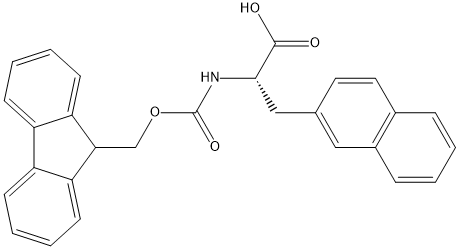 FMOC-2-NAL-OH Structure